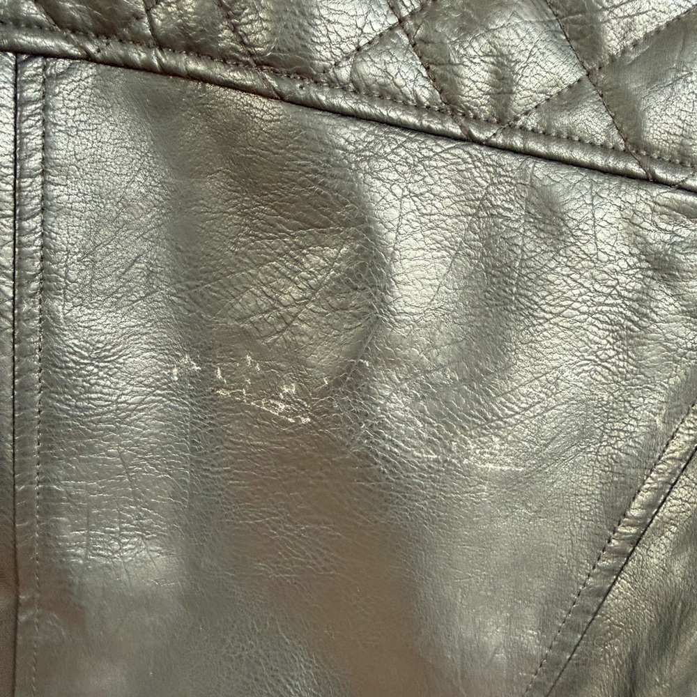 Universal Thread Dark Leather Jacket - image 4